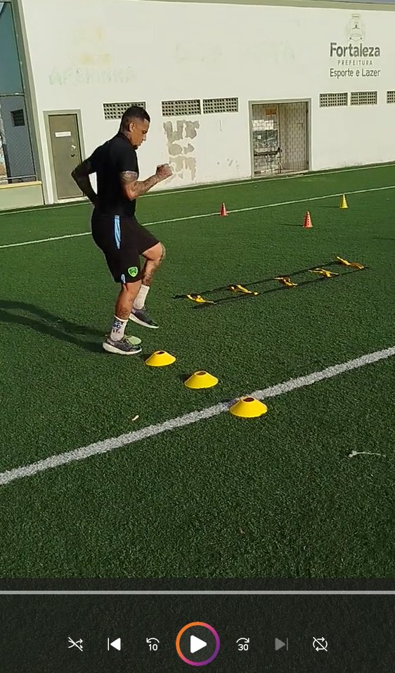 Detalle de un ejercicio de entrenamiento